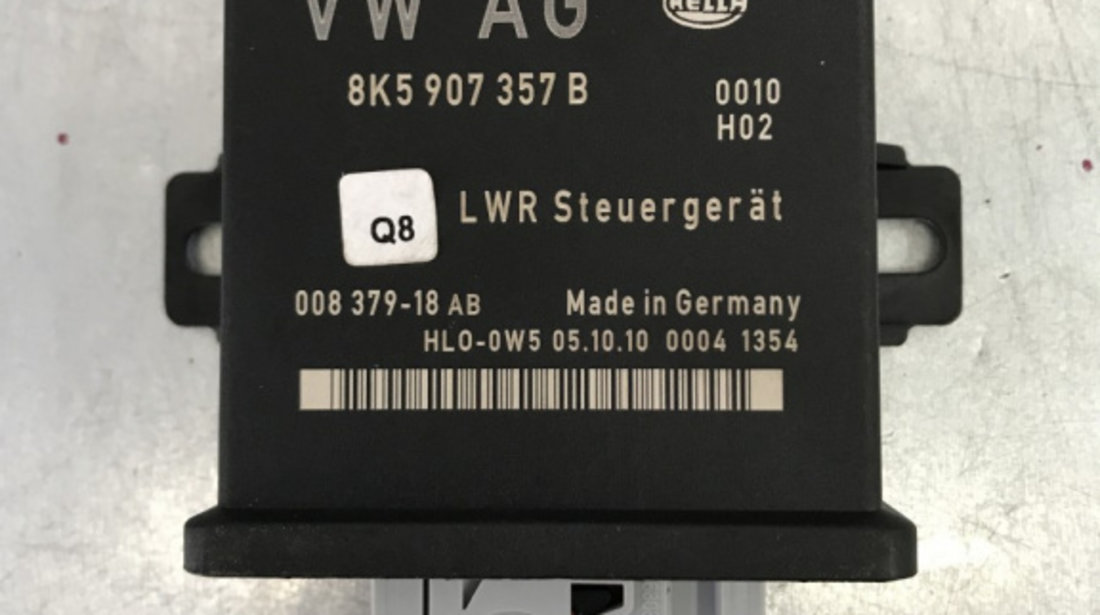 Modul control lumini Audi A4 B8 Avant 2.0TDI Quattro 170cp, Manual sedan 2010 (8K5907357B)