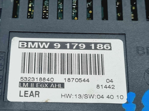 Modul control lumini Bmw 5 (E60) [Fabr 2004-2010] 9179186