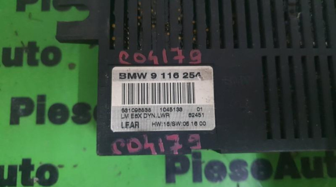 Modul control lumini BMW Seria 5 (2003-2010) [E60] 9116254
