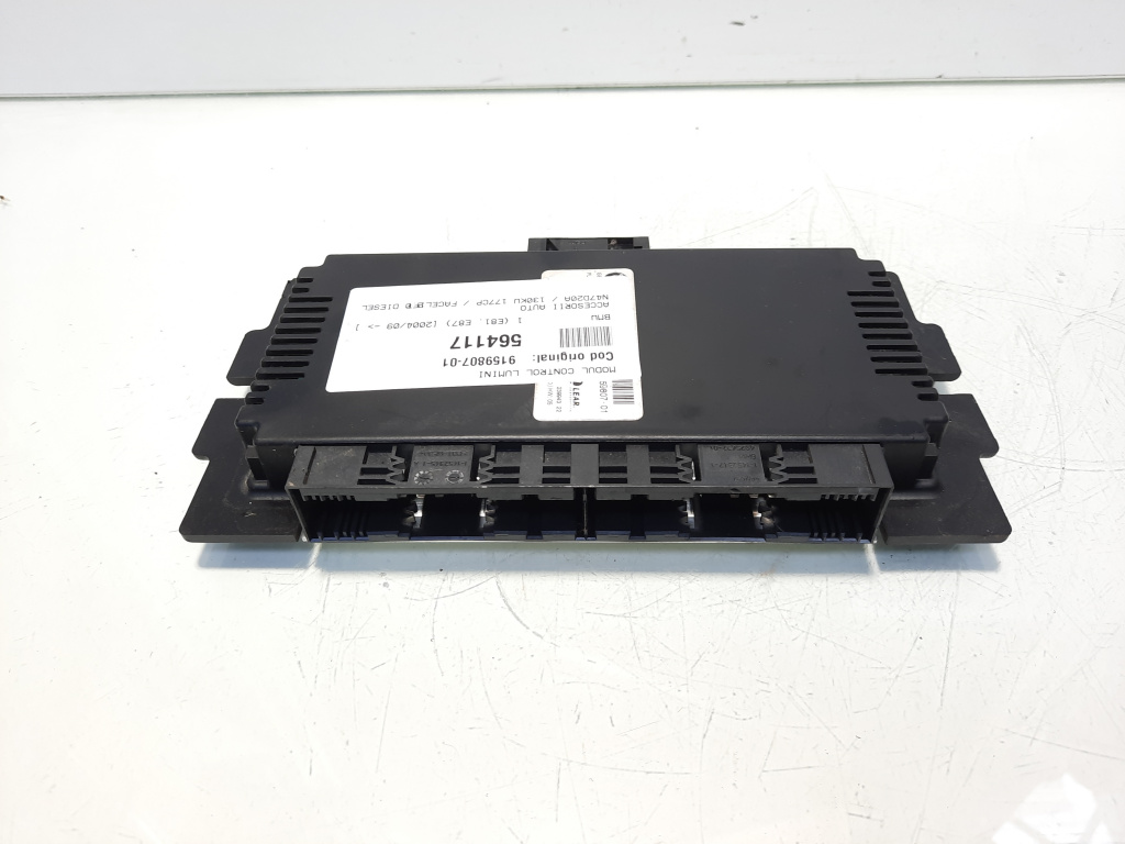 Modul control lumini, cod 9159807-01, Bmw 1 Coupe (E82) (idi:564117)