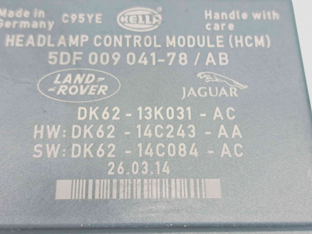 Modul control lumini LAND ROVER Range Rover Evoque [Fabr 2011-2018] DK62-13K031-AC