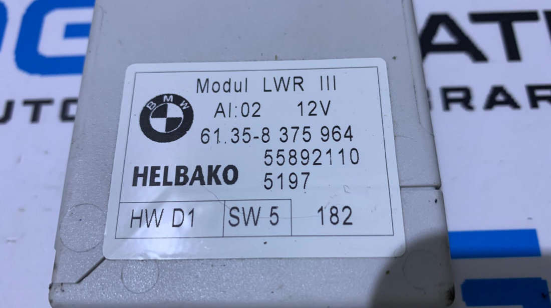 Modul Control Lumini LWR 3 III BMW X5 E53 1999 - 2006 Cod: 8375964 / 6135-8375964
