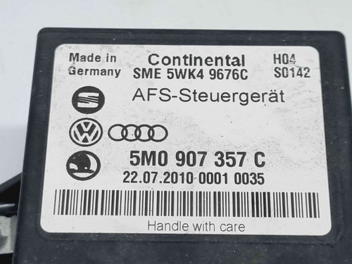 Modul control lumini Skoda Octavia 2 (1Z3) [Fabr 2004-2013] 5M0907357C