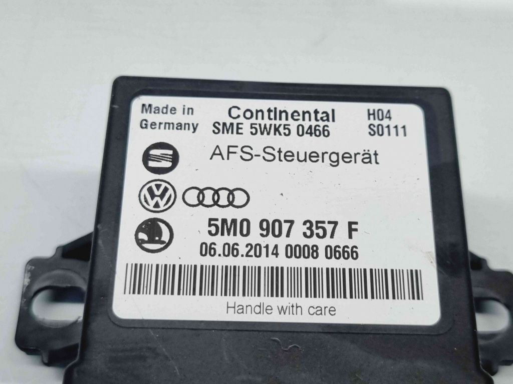 Modul control lumini Volkswagen Passat B7 (362) [Fabr 2010-2014] 5M0907357F
