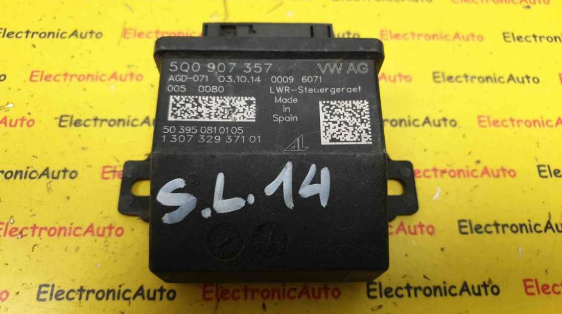 Modul Control Lumini VW, Audi, Seat, 5Q0907357, AGD-071