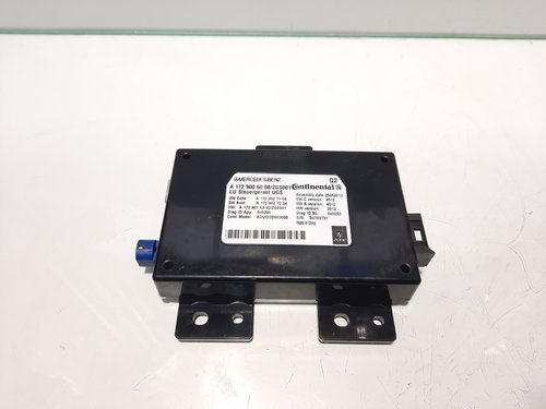 Modul control media, cod A1729006008, Mercedes Clasa E T-Model (S212), 2.2 CDI, OM651924