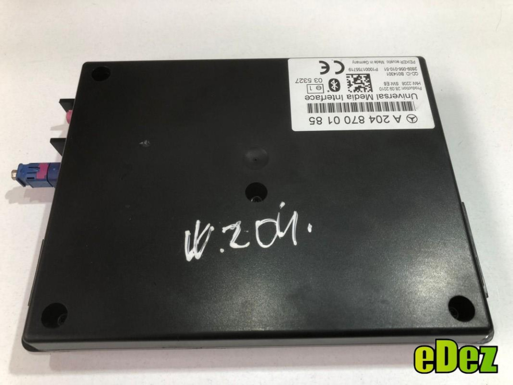 Modul control media interface Mercedes C-Class (2007-2010) [W204] a2048700185