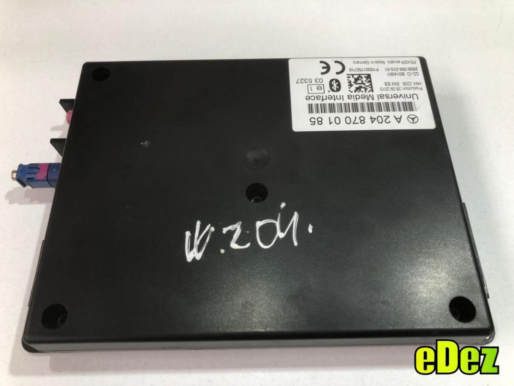 Modul control media interface Mercedes C-Class (2007-2010) [W204] a2048700185