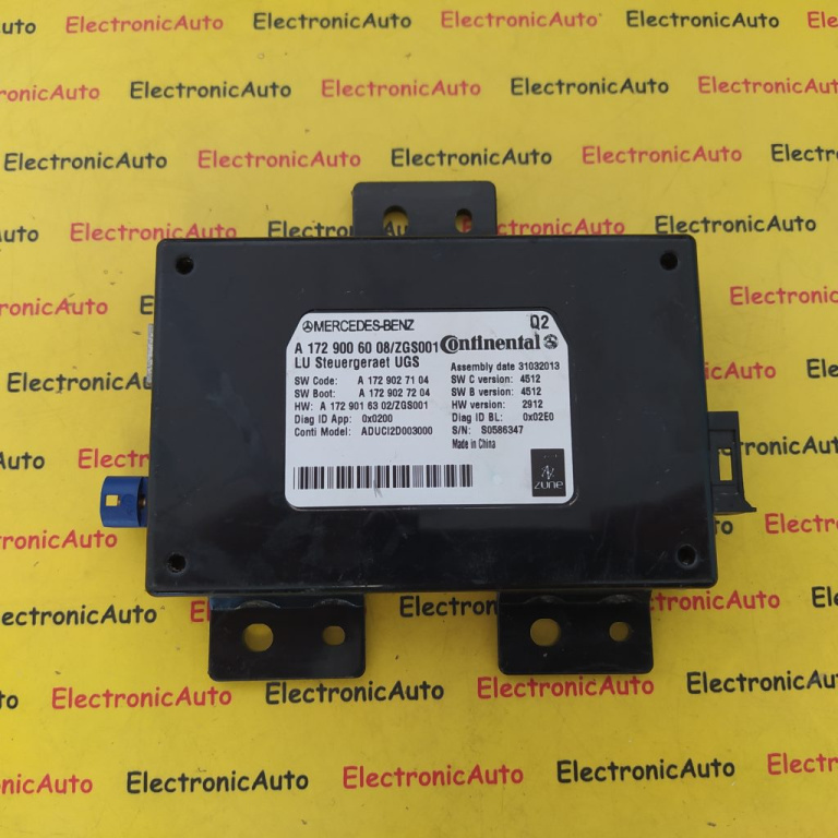 Modul Control Media Mercedes E-Class, A1729006008