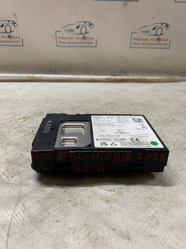 Modul control media Renault Austral 1.2 Benzina 2023, 2591A8118R