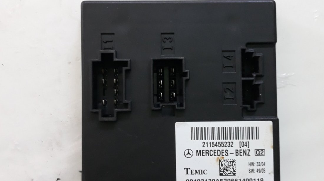 Modul control Mercedes E class W211 cod A2115455232