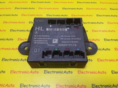 Modul Control Mercedes W204 C Class, A2048207585, A2048200526, A2044421332