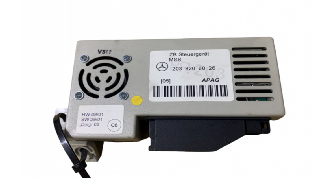 Modul control multifunctional Cod: A2038206026 Mercedes-Benz C-Class W203/S203/CL203 [2000 - 2004] Sedan 4-usi C 200 CDI AT (122 hp)