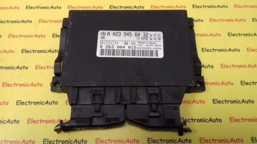 Modul Control Parcare Mercedes A Class, W168, A0235456032, 0263004015