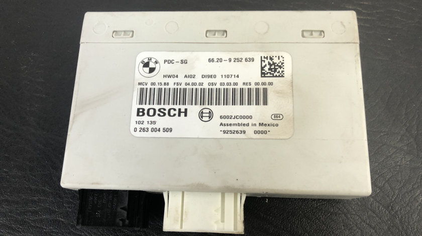 Modul control PDC BMW 320d E90 E91 Facelift Automat 184cp sedan 2012 (9252639)