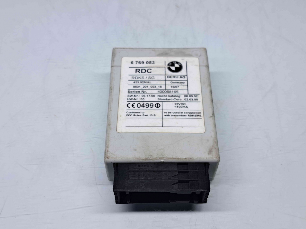 Modul control presiune pneuri Bmw 7 (E65, E66) [Fabr 2003-2008] 6769053