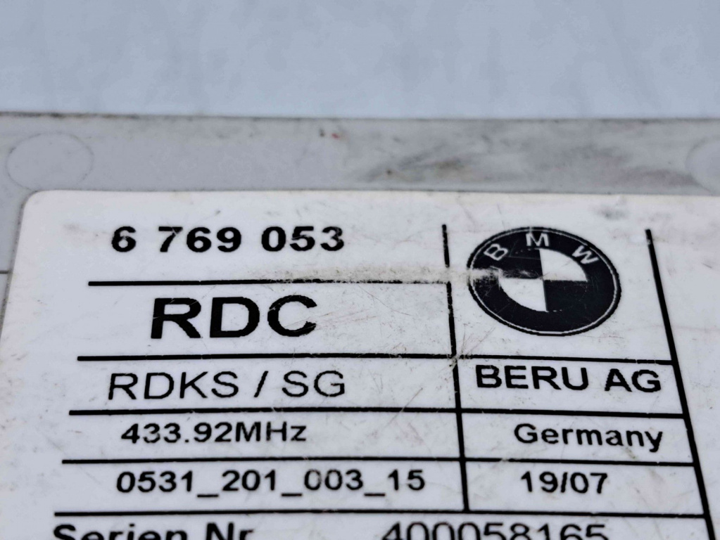 Modul control presiune pneuri Bmw 7 (E65, E66) [Fabr 2003-2008] 6769053