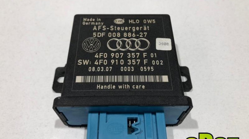 Modul control reglaj faruri Audi A8 (2002-2009) [4E] D3 4f0907357f