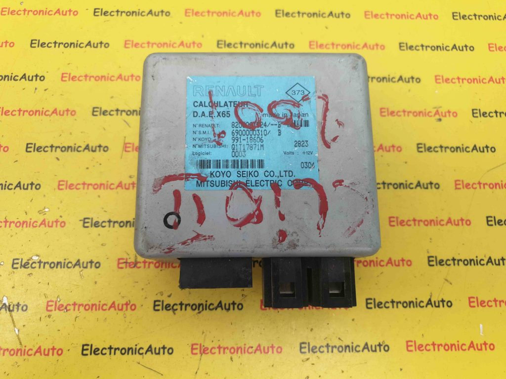 Modul Control Renault Clio 1.2L, 8200061924B, 6900000310B, Q1T17871M