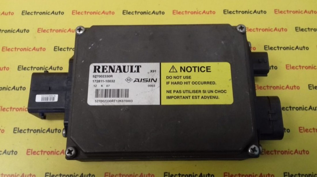 Modul Control Renault Laguna 3, 527002330R, 17281110032