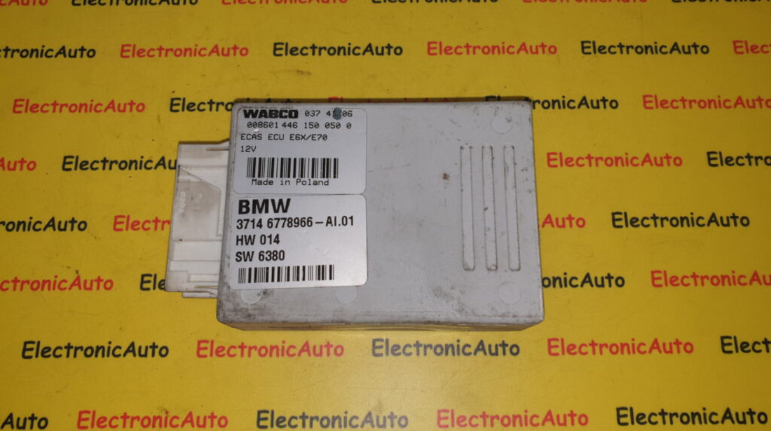 Modul control Suspensie BMW X5 E70 37146778966