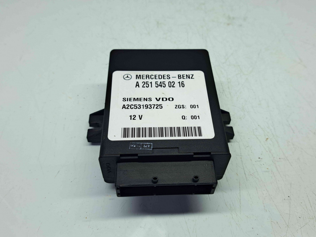 Modul Control Suspensie Mercedes Clasa E (W211) [Fabr 2002-2009] A2515450216
