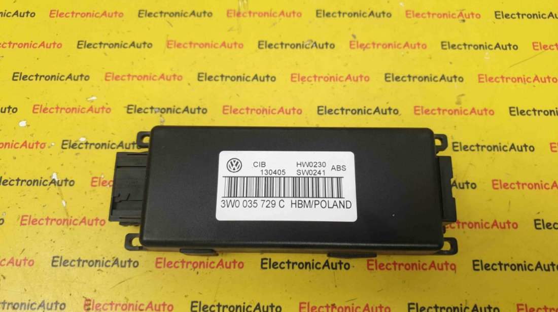 Modul Control Telefon Volkswagen Phaeton, 3W0035729C