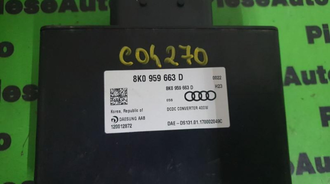 Modul control tensiune Audi A6 (2010->) [4G2, C7] 8k0959663d