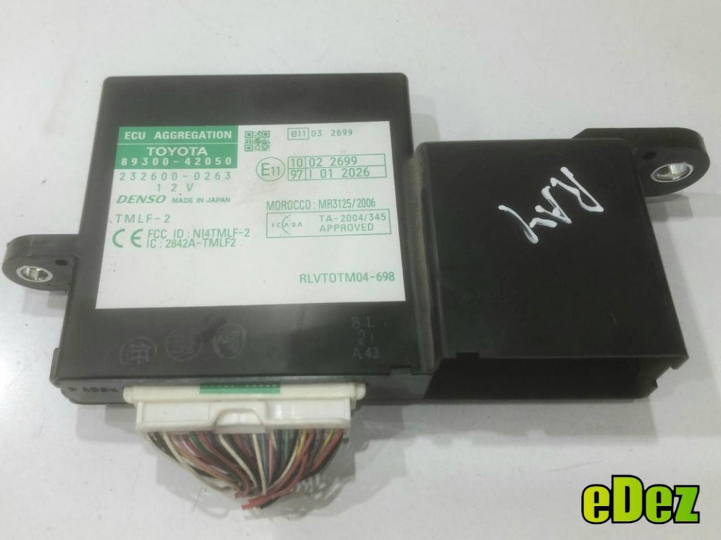 Modul control Toyota RAV 4 (2005-2010) 2.2 d4d 2ADFHV 177 cp 89300-42050