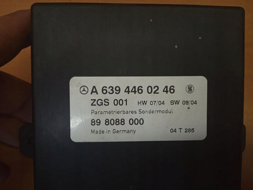 Modul CONTROL TRW MERCEDES-BENZ VITO A 639 446 02 46 / A6394460246 / ZGS 001 / ZGS001 / 89 8088 000 ...