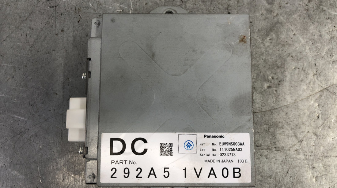 Modul control unit Nissan Qashqai 1.6 dCi Manual, 130cp R9M sedan 2012 (292A5)