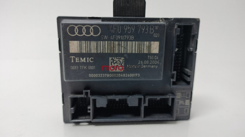 Modul control usa Audi A6 4F C6 3.0 TDI BMK OEM 4F0959793B