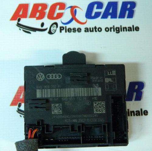Modul control usa dreapta fata Audi A1 2010-2014 8X 8X0959792H