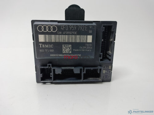 Modul control usa dreapta fata Audi A6 C6 (4F2) Sedan 2006 2.7 TDI OEM 4F0959792E