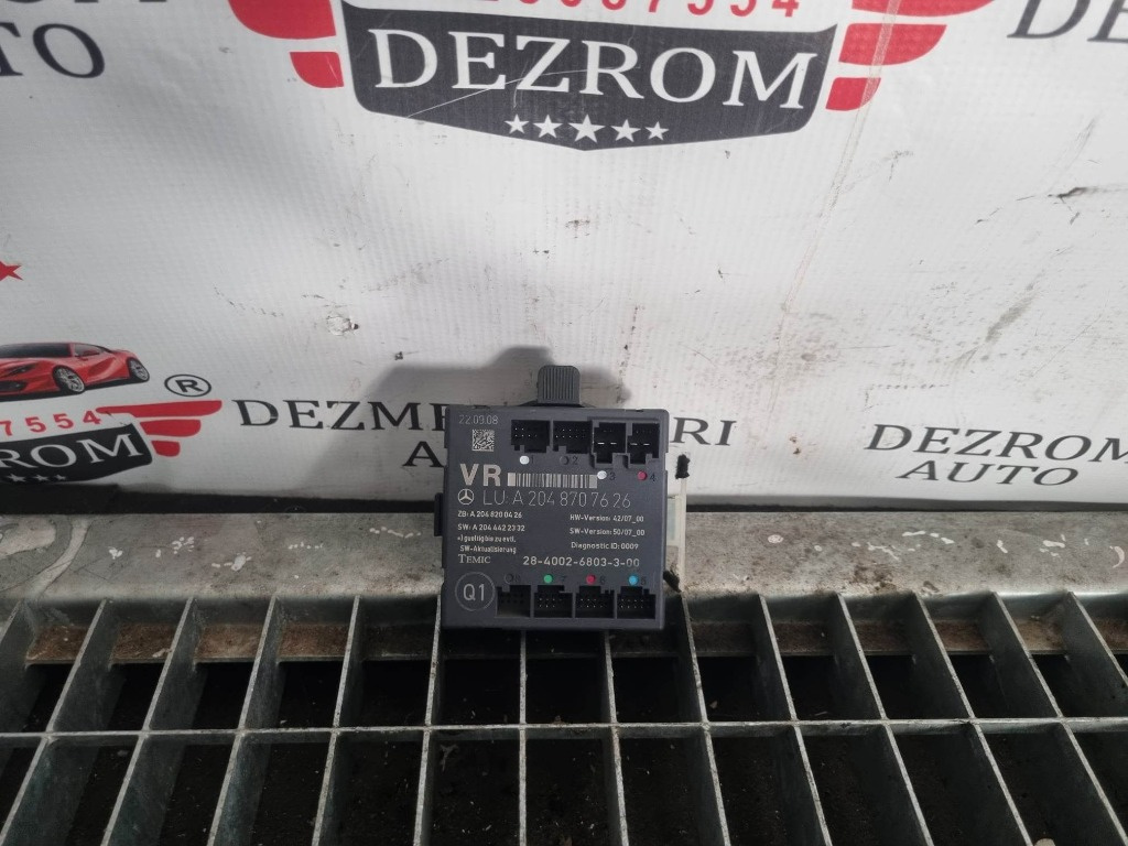 Modul control usa dreapta fata Mercedes-Benz GLK (X204) cod piesa : A2048707626