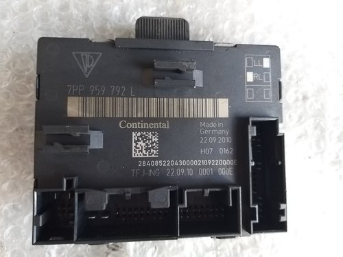 Modul control usa dreapta fata porsche cayenne 92a 7pp959792l