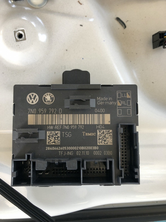 Modul control usa dreapta fata VW sharan N7 sedan 2011 (7n0959792d)