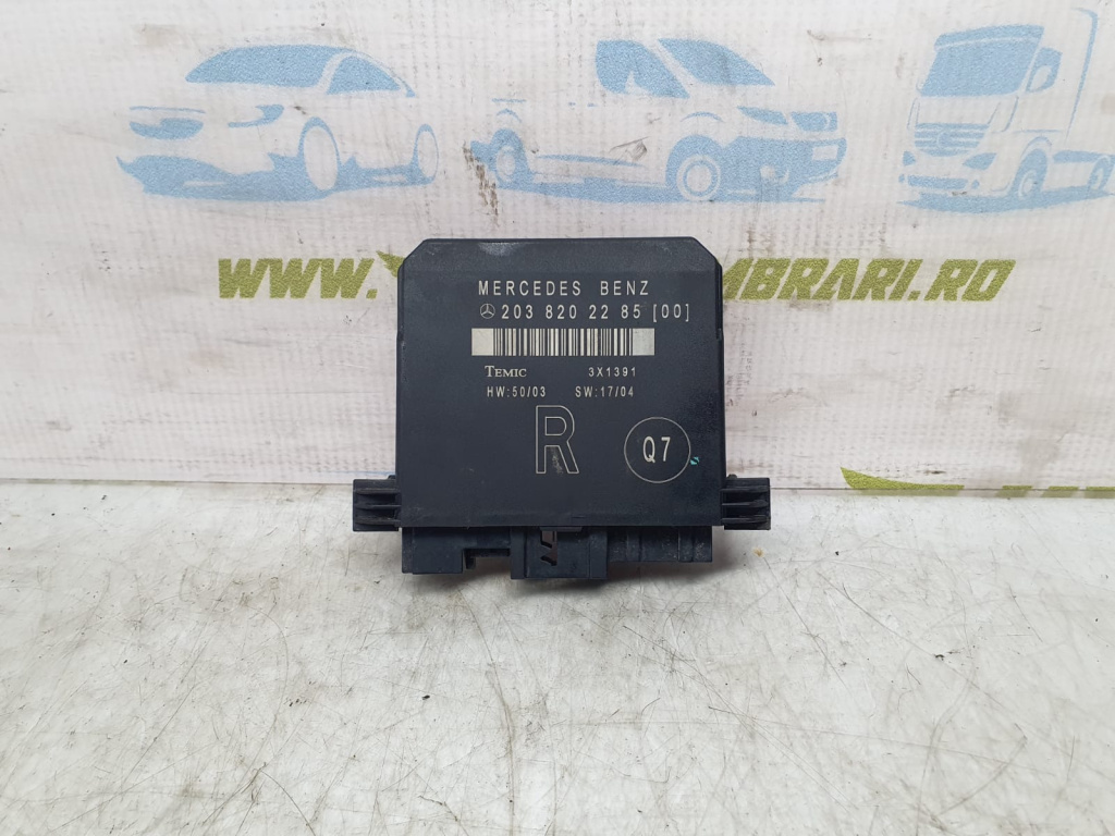 Modul control usa dreapta spate 2038202285 Mercedes-Benz C-Class W203 [2000 - 2004]