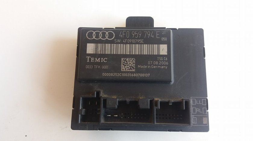 Modul control usa dreapta spate audi a6 4f c6 3.0 tdi 4f0959794e