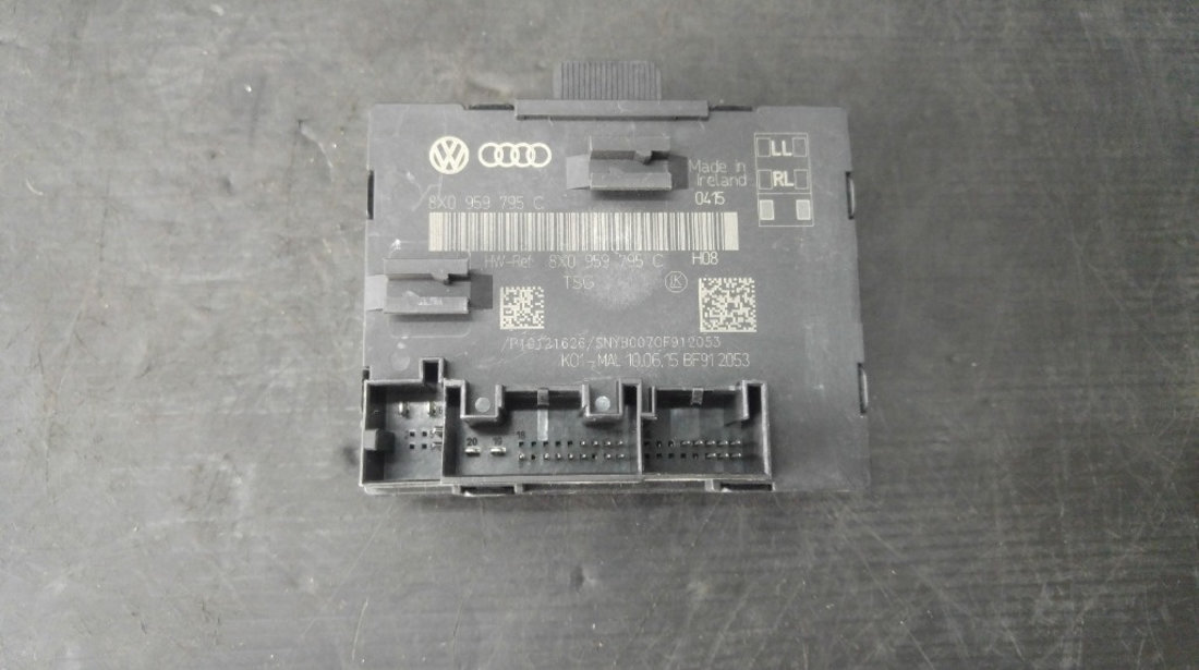 Modul control usa dreapta spate audi q3 8u 8x0959795c