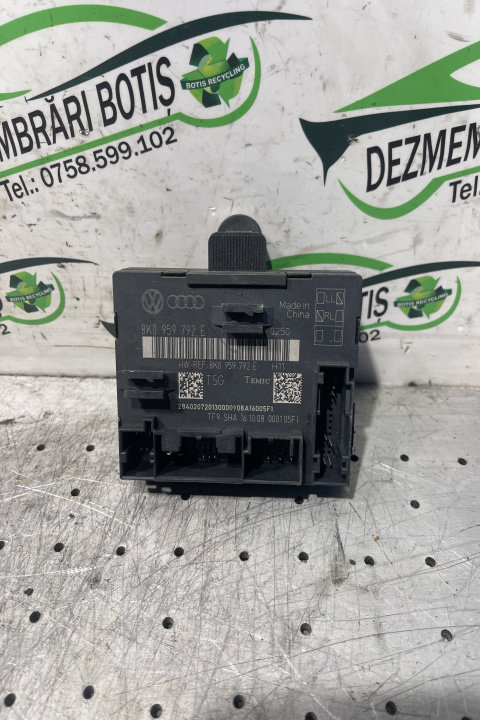 Modul control usa fata dreapta 8K0 959 792 E Audi A4 B8/8K [2007 - 2011] Sedan 4-usi
