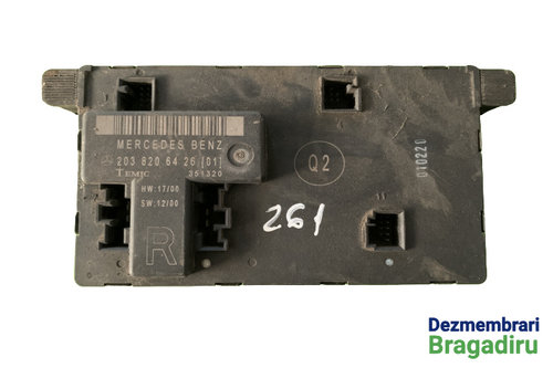 Modul control usa fata dreapta Cod: 2038206426 Mercedes-Benz C-Class W203/S203/CL203 [2000 - 2004] S...