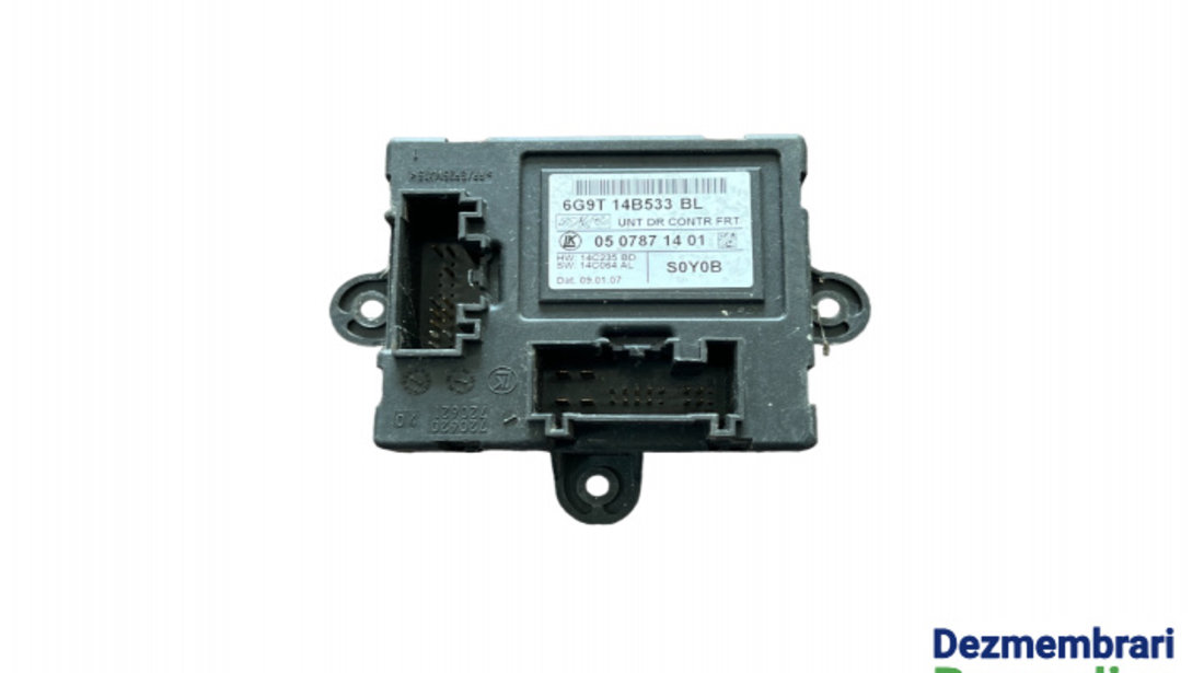 Modul control usa fata dreapta Cod: 6G9T-14B533-BL Ford S-Max [2006 - 2010] Minivan 2.0 TDCi MT (140 hp)
