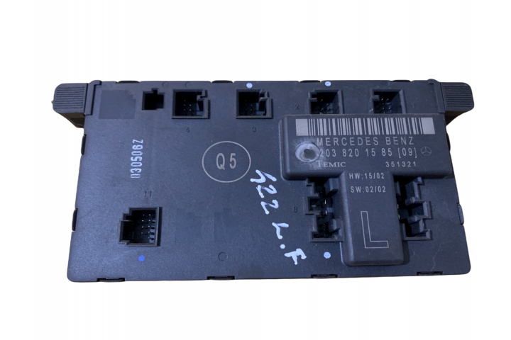 Modul control usa fata stanga Cod: 2038201585 Mercedes-Benz C-Class W203/S203/CL203 [2000 - 2004] Sedan 4-usi C 200 CDI AT (122 hp)
