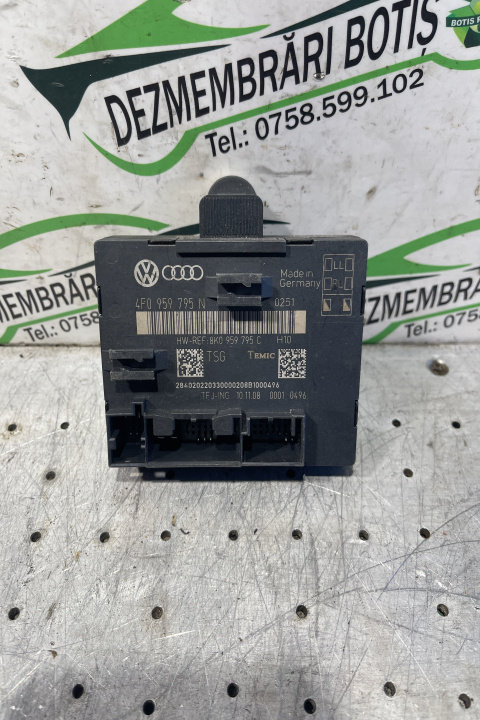 Modul control usa spate stanga 4F0 959 795 N 4F0 959 795 N 4F0 959 795 N Audi A4 B8/8K [2007 - 2011]...