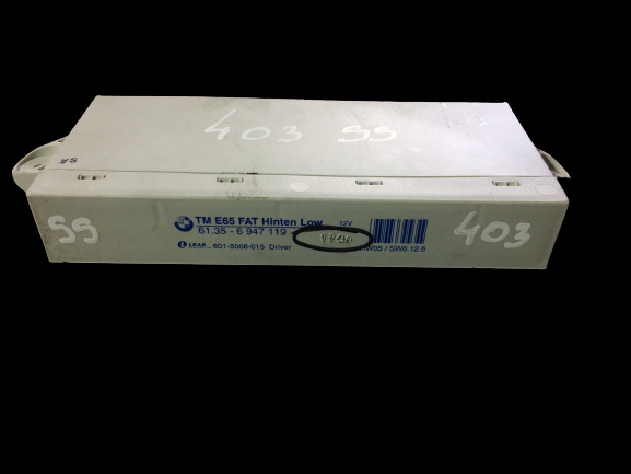 Modul control usa spate stanga 6947119 6947119 BMW Seria 7 E65/E66 [2001 - 2005] Sedan 4-usi 730d AT (218 hp) 306D2