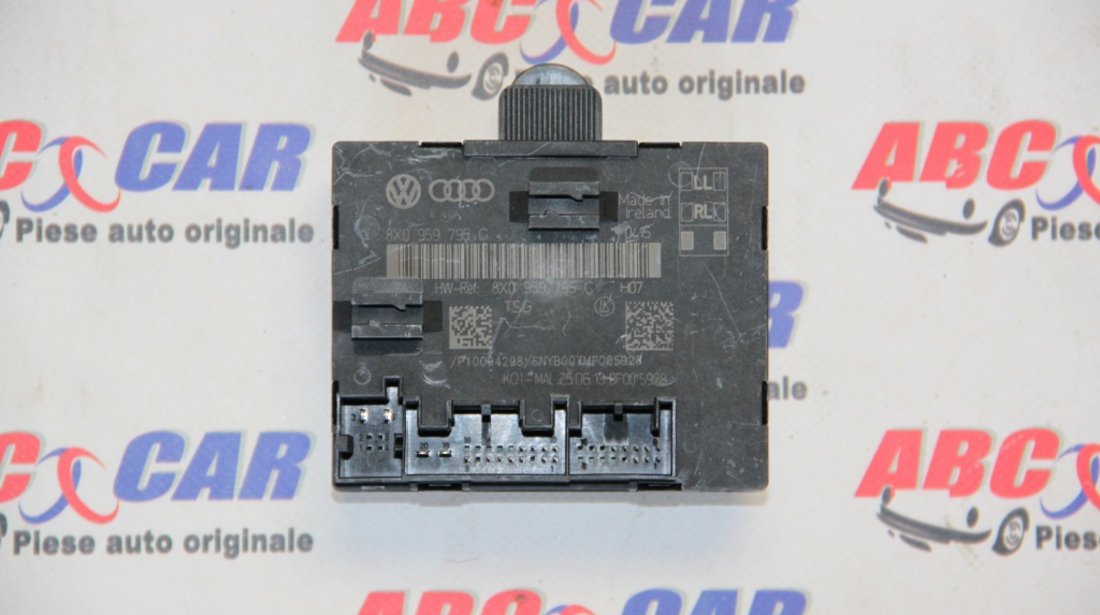 Modul control usa stanga - dreapta spate Audi A1 8X cod: 8X0959795C model 2014