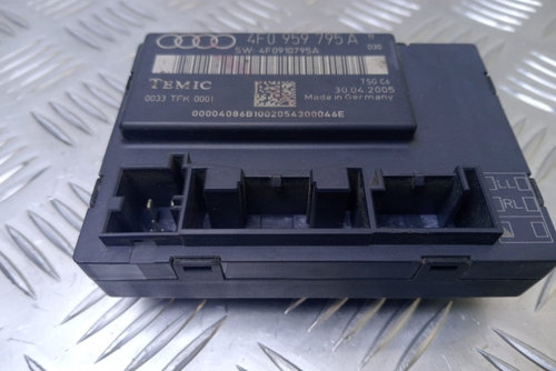Modul control usa stanga spate 4F0959795A Audi A6 4F/C6 [2004 - 2008]