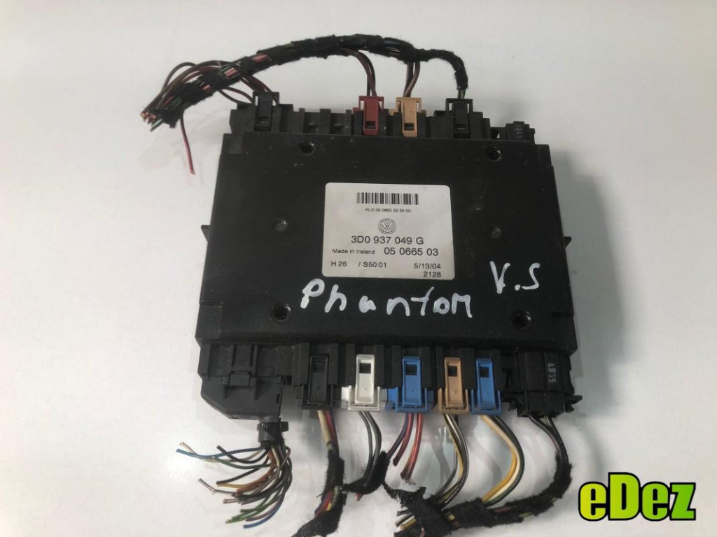 Modul control Volkswagen Phaeton (2002-2010) 3d0937049g