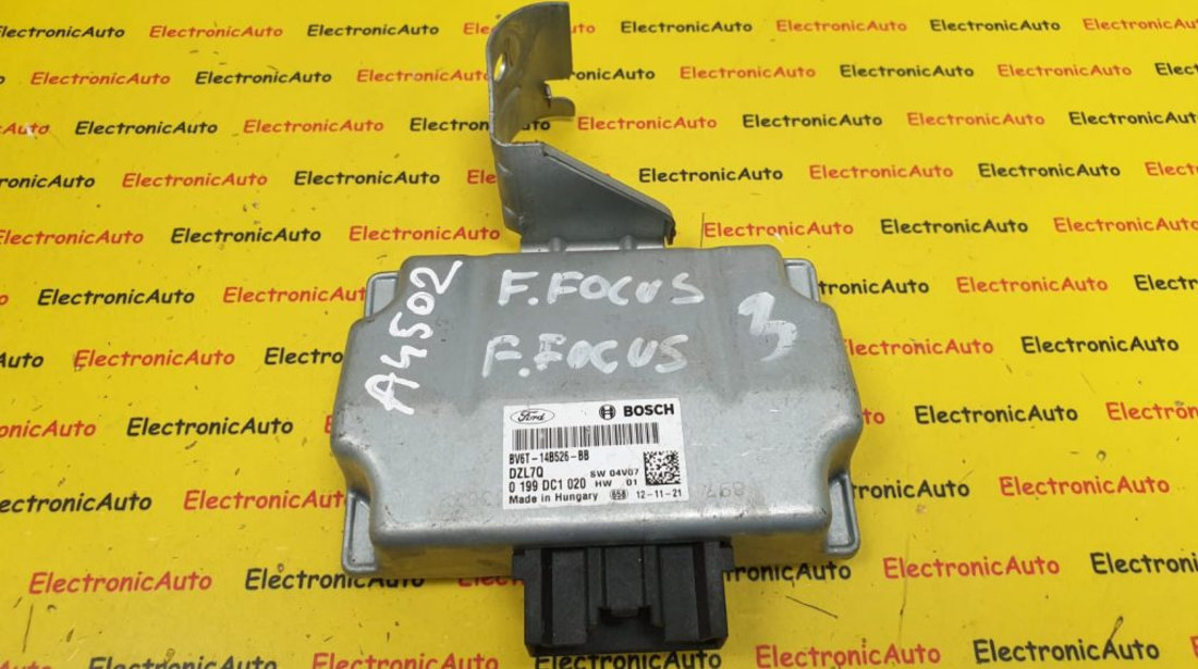 Modul Control Voltaj Ford Focus III 1.6 tdci ECOnetic, BV6T14B526BB, 0199DC1020